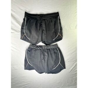 C9 by Champion Running Shorts Womens S Black Excellent Bundle 2pk Drawstring